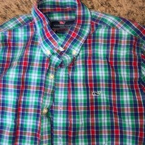 Boys vineyard vines button up